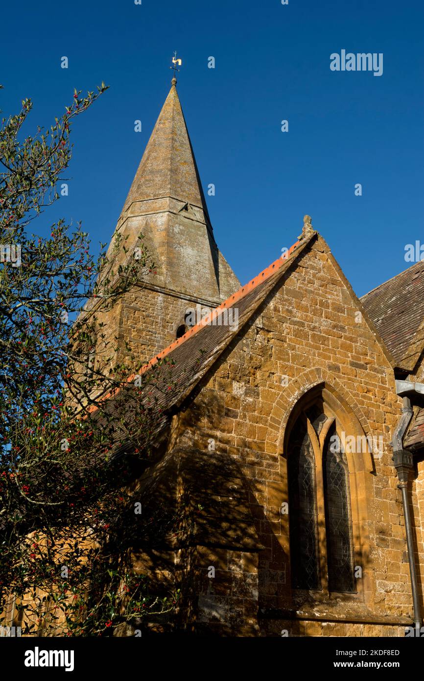 St. Peter`s Church, Radway, Warwickshire, England, UK Stock Photo Alamy